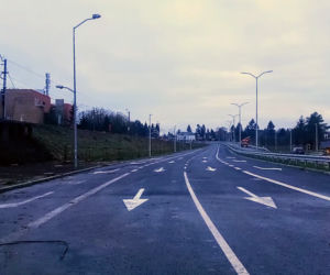 Tak zmienił się węzeł Łękno
