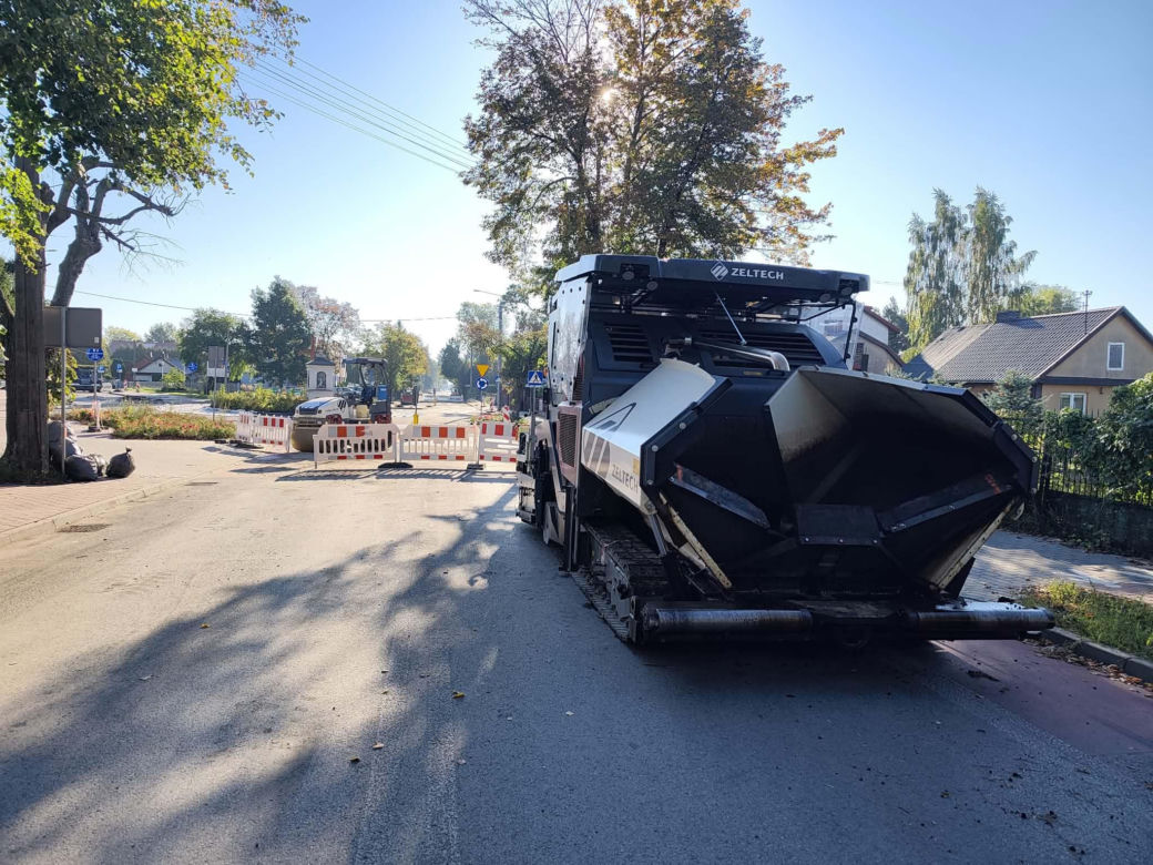 Przebudowa ronda u zbiegu ulic Starowiejskiej i Janowskiej w Siedlcach