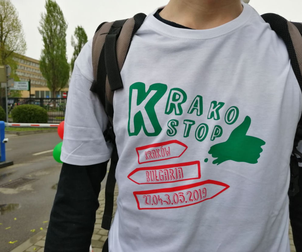 Uczestnicy Krakostopu jadą do bułgarskiego Kiten