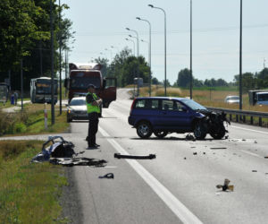 Wola: Tragiczny wypadek z udziałem motocyklisty! Sebastian zginął na miejscu