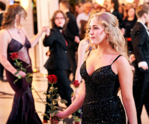 Studniówka siedleckiej Królówki 2026 - walc i polonez