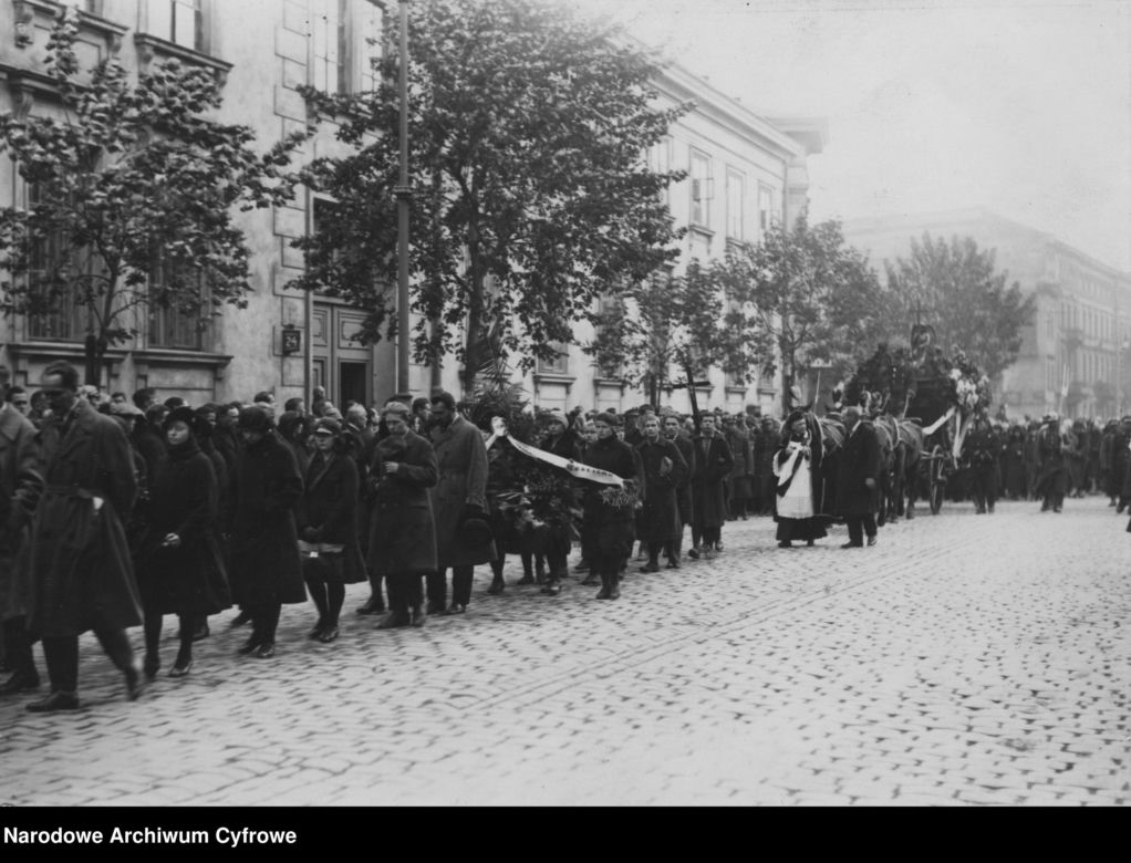 Ul. Długa w Warszawie - 1927 r.