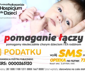 Pomóż podopiecznym z Podkarpackiego Hospicjum dla Dzieci w Rzeszowie