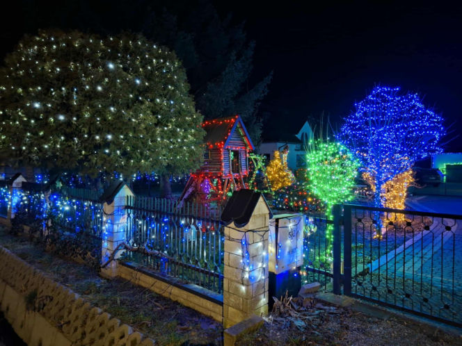 Magia Świąt w Świętokrzyskiem. Gdzie szukać najpiękniej oświetlonych domów? Rzepin i Pawłów skradły show!