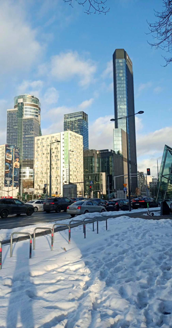 Śnieżna zima w Warszawie - zdjęcia czytelników