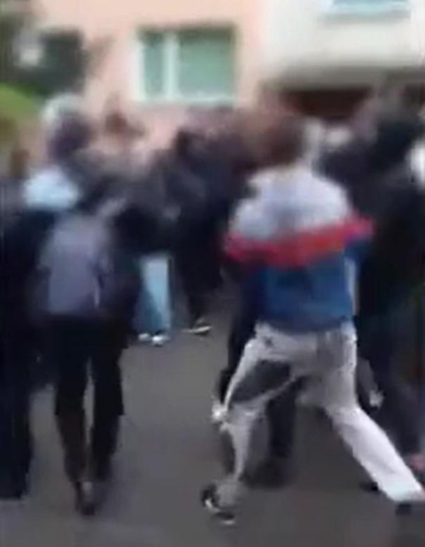 Brutalna bójka uczniów szkół w Kluczborku 