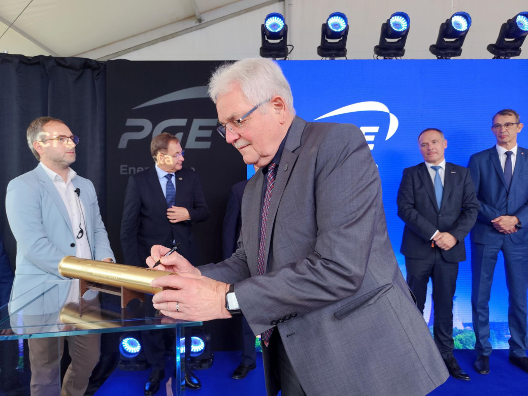 Wmurowanie kamienia węgielnego pod budowę nowego źródła ciepła dla Krakowa