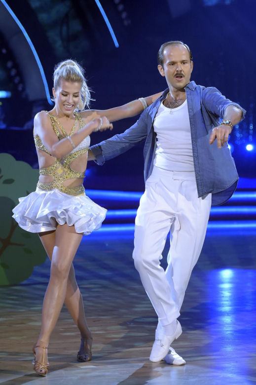 Sławomir Zapała i Magdalena Molęda 