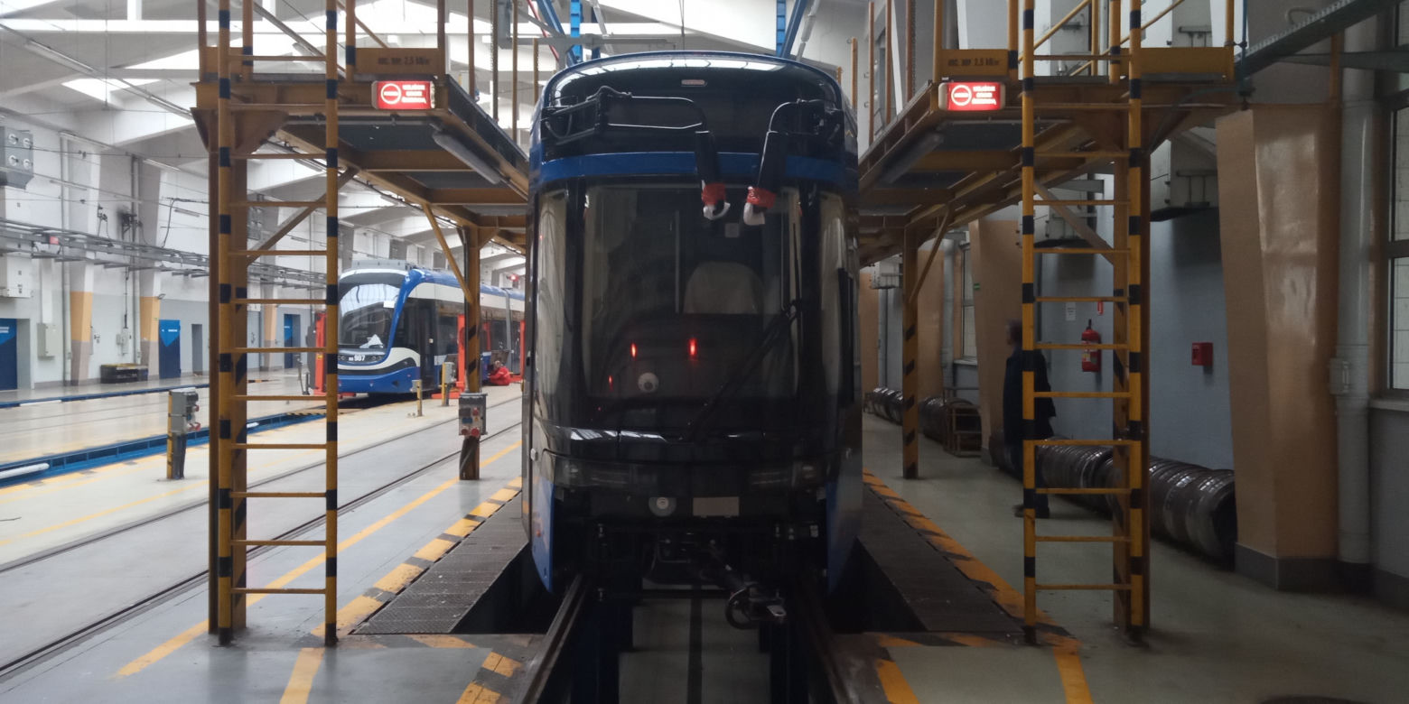 Tak wygląda pierwszy tramwaj "Lajkonik", który dotarł do Krakowa!