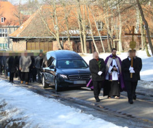 Pogrzeb Mirosława Krawczyka w Gdańsku: Aneta Zając i Mikołaj Krawczyk