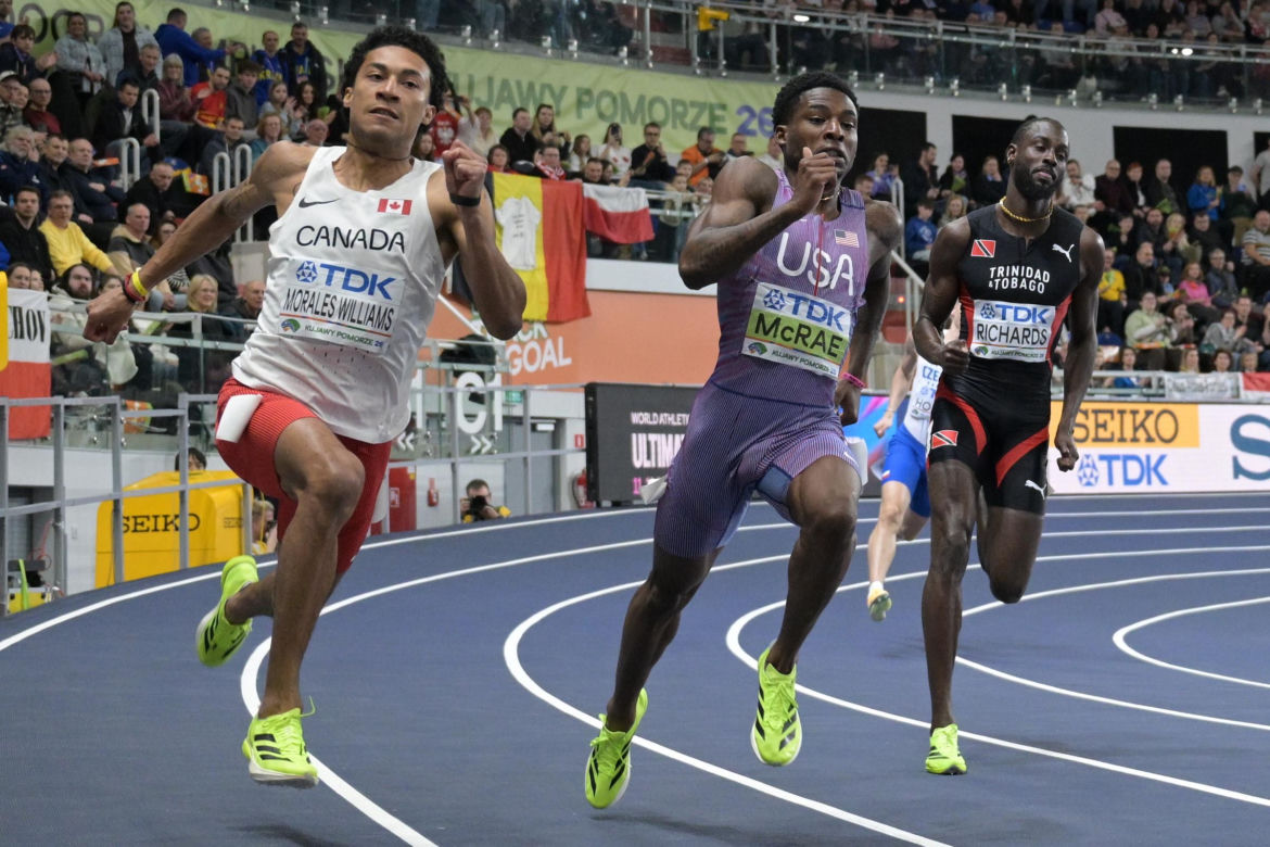 Halowe Mistrzostwa Świata w Lekkoatletyce Kujawy Pomorze 26 w Toruniu: Zdjęcia kibiców i zawodników z soboty, 2. dnia imprezy
