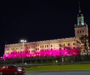 Nowa iluminacja Zamku Książąt Pomorskich w Szczecinie