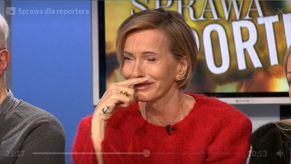 Paulina Smaszcz płacze w "Sprawie dla reportera". Emocje wzięły nad nią górę