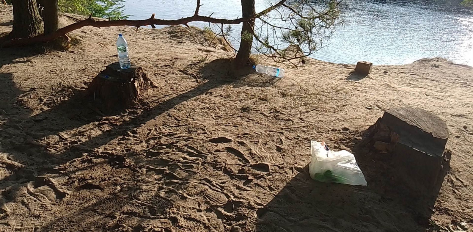 Tak wygląda dzika plaża w Smukale