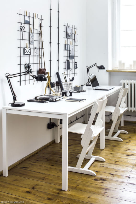 Organizer na ścianę nad biurkiem DIY: kratka przypominajka MUST HAVE blogerów