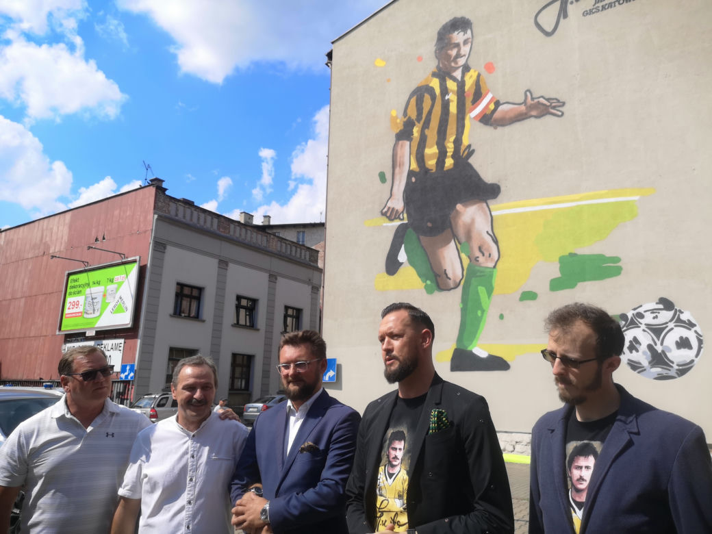 Jan Furtok ma swój mural