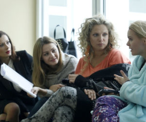 PRZYJACIÓŁKI 2. INGA (Małgorzata Socha), PATRYCJA (Joanna Liszowska), ANKA (Magdalena Stużyńska), ZUZA (Anita Sokołowska)