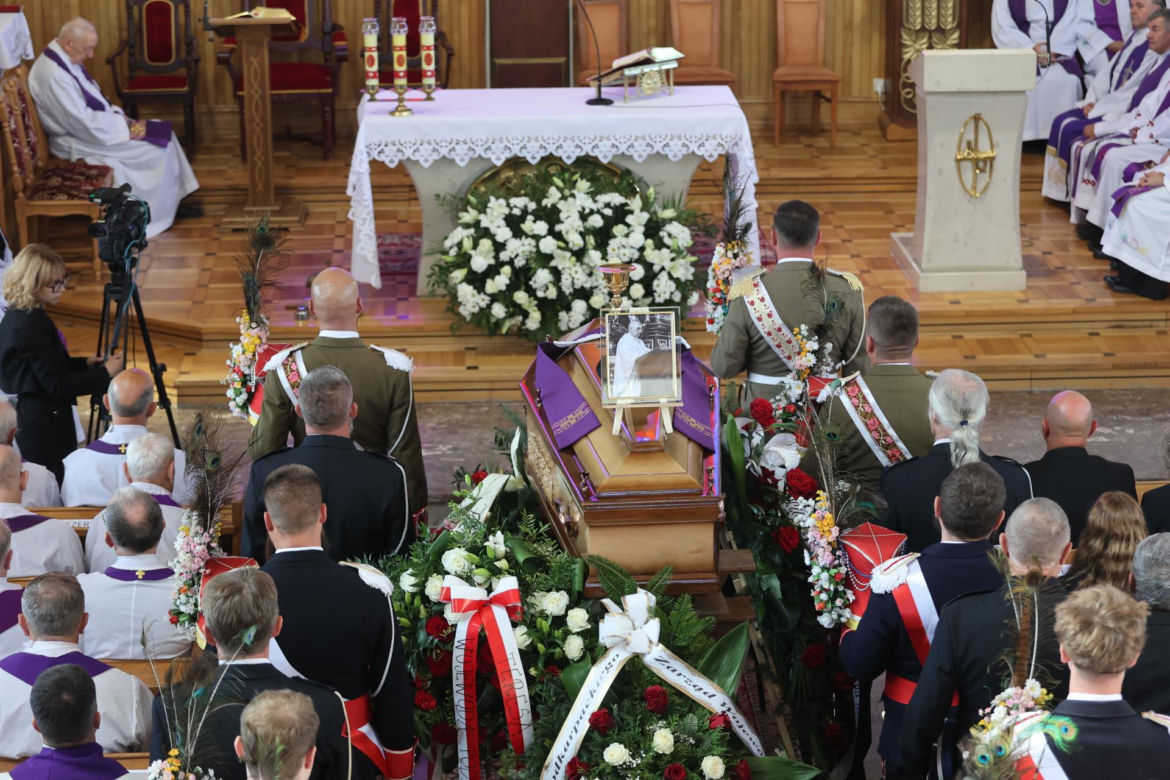 Pogrzeb księdza Stanisława w Grzęsce