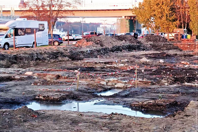 Pozostałości spichlerzy przy ul. Zbożowej