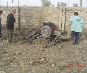 Samobójczy zamach na polską bazę w Iraku