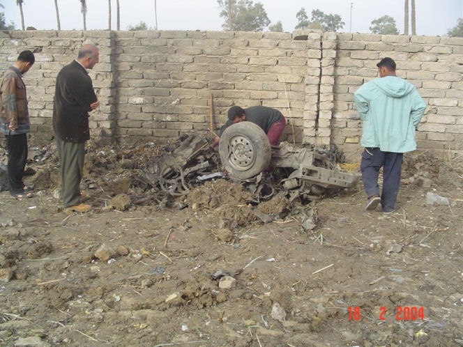 Samobójczy zamach na polską bazę w Iraku