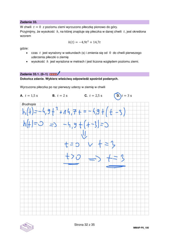 Matura 2026: matematyka. Odpowiedzi z matematyki 5.05.2026