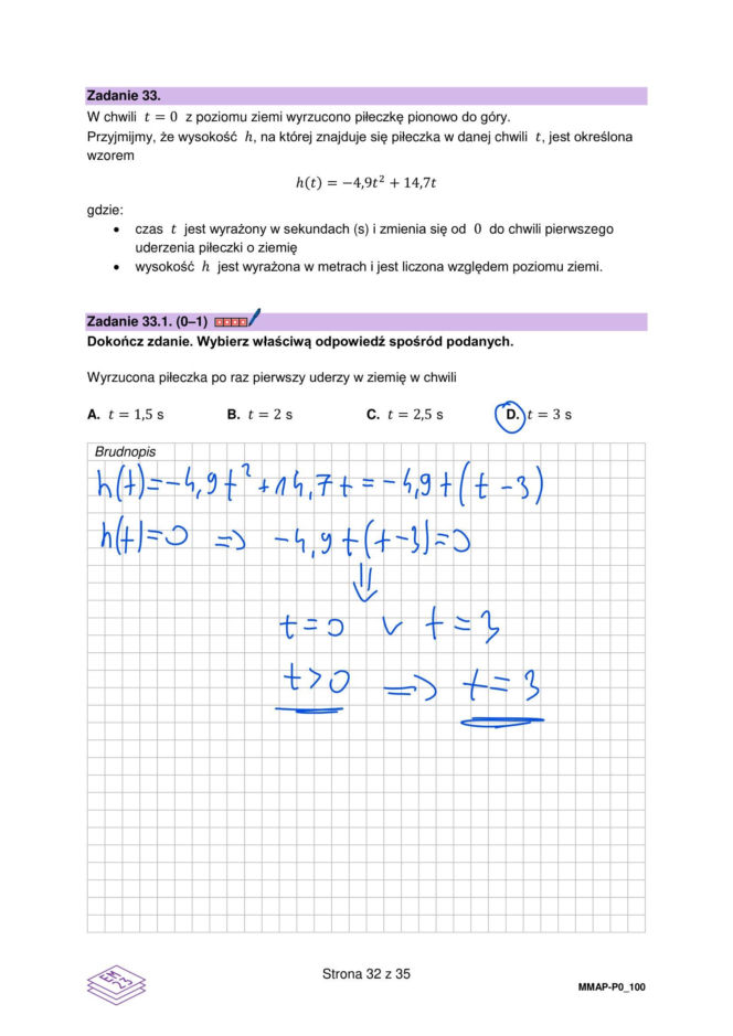 Matura 2026: matematyka. Odpowiedzi z matematyki 5.05.2026