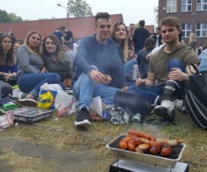 Królewskie grillowanie na Blokadzie Łużyka w Bydgoszczy [ZDJĘCIA]
