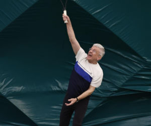 Senator Karczewski trenuje na wiosnę