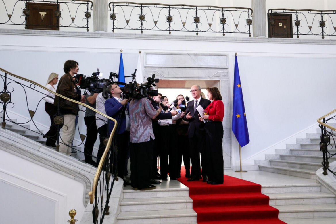 Wołodymyr Zełenski w polskim Sejmie