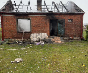 Pożar w Łysołajach. Matka i syn nie żyją