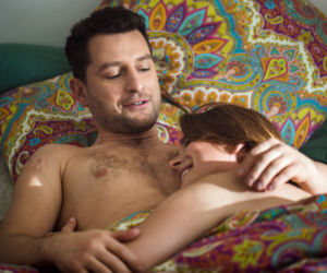 Na noże odc. 1. Jacek (Wojciech Zieliński), Kasia (Magdalena Kajrowicz)