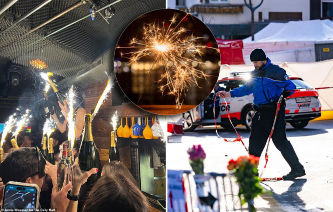 O krok od tragedii takiej jak Szwajcarii! Pożar w stolicy przez zimne ognie