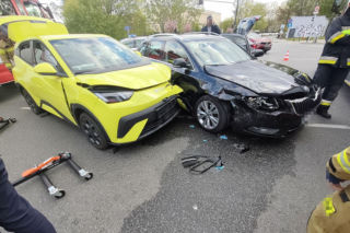 Wypadek w centrum Warszawy. W jednym z aut jechała posłanka Polski 2050