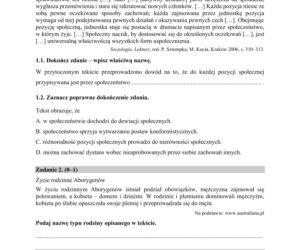 Matura: WOS. Zadania z 2018 ROKU,  akusze CKE