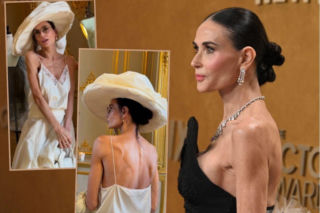 Demi Moore pokazała plecy i się zaczęło. Fani coraz bardziej się o nią martwią!
