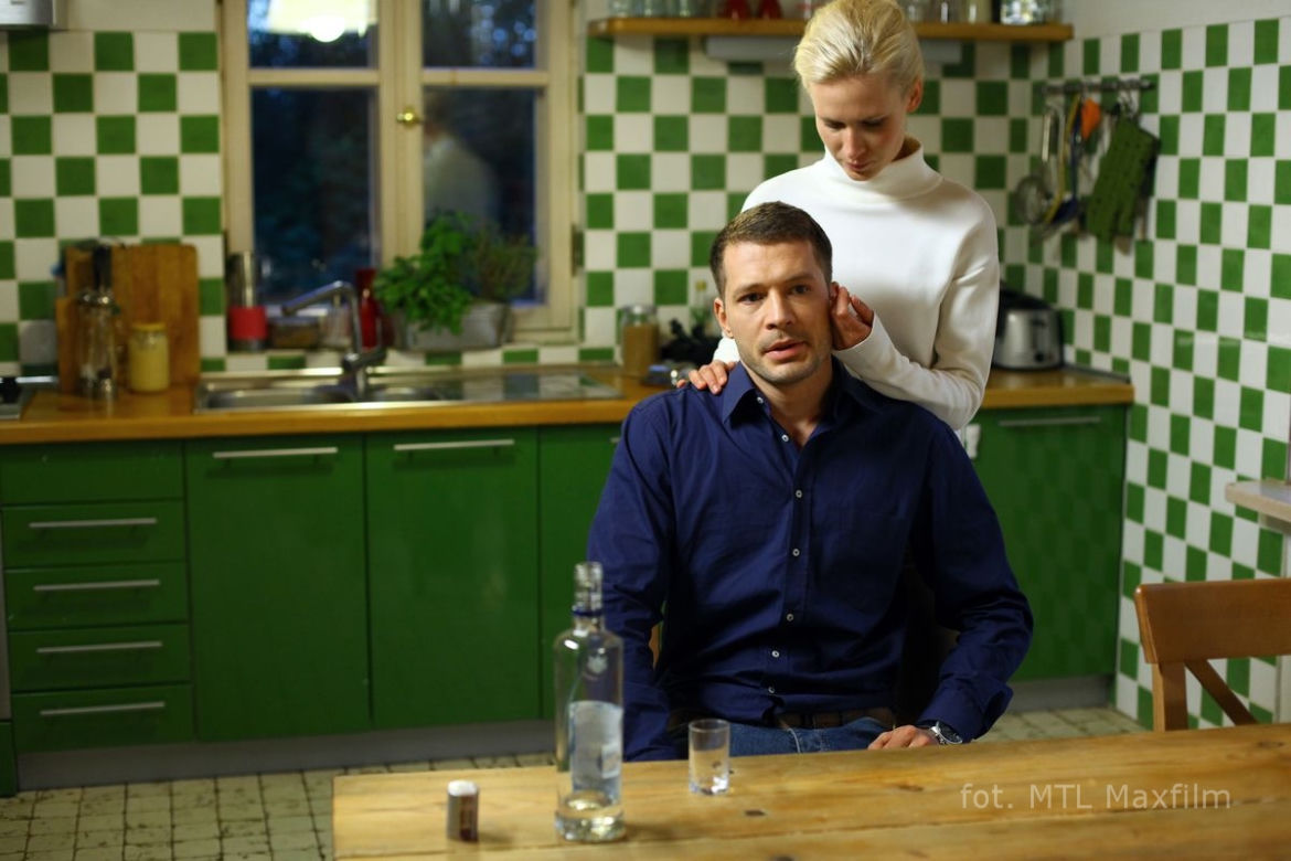 ''M jak miłość'' 1036 Tomek (Andrzej Młynarczyk) Paulina (Agnieszka Żulewska)