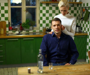 ''M jak miłość'' 1036 Tomek (Andrzej Młynarczyk) Paulina (Agnieszka Żulewska)