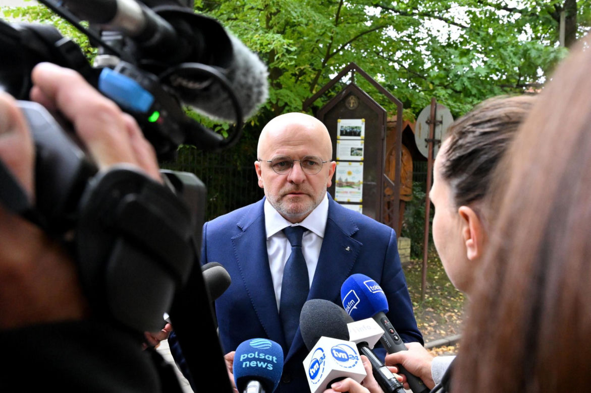 Nagranie po ataku nożownika w Jarosławiu. To on doprowadził do krwawej masakry