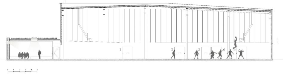 Kompleks budynków edukacyjnych w Ville-du-Bois