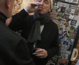 Zbigniew Boniek w knajpie
