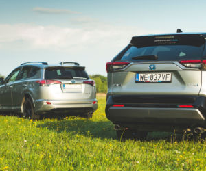 Toyota RAV4 piąta generacja & Toyota RAV4 czwarta generacja