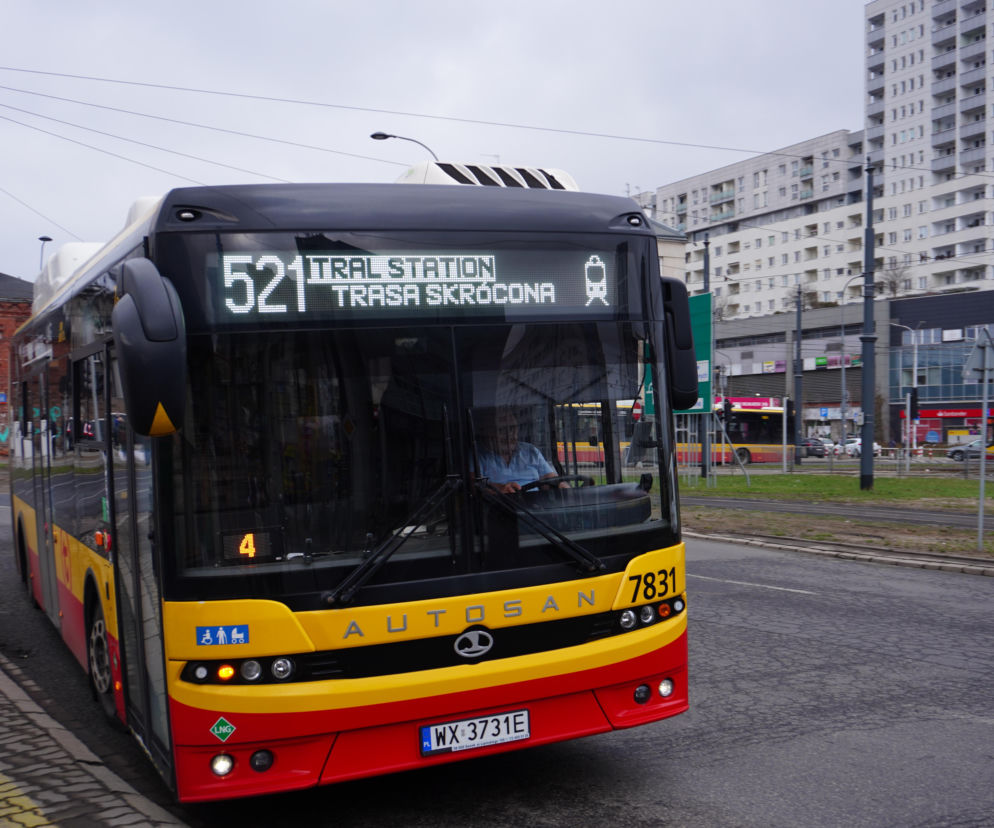 ZTM skraca trasę linii 521 w Warszawie. Burza wśród mieszkańców i radnych