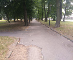 Park przy Dąbrowskiego w Rzeszowie