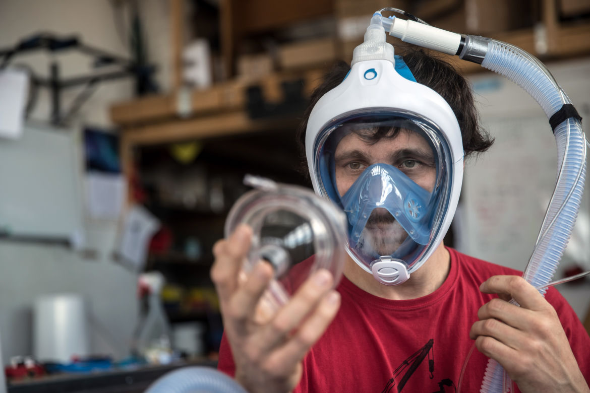 Tak drukują respiratory dla szpitali