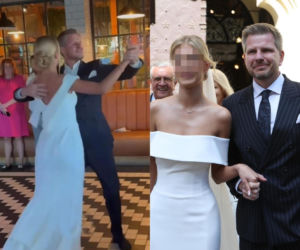 Zaskakujący pierwszy taniec Filipa Chajzera i Bianki. Para młoda postawiła na przebój z Eurowizji