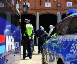 Szkolenie MPK Wrocław dla policjantów z drogówki