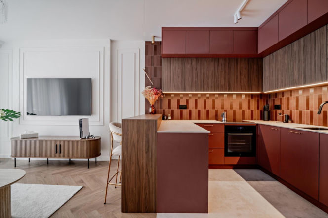 Modern classic na Mokotowie - projekt Deer Design