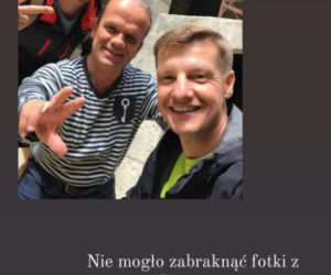 Marcin Mroczek podczas nagrań do Fort Boyard
