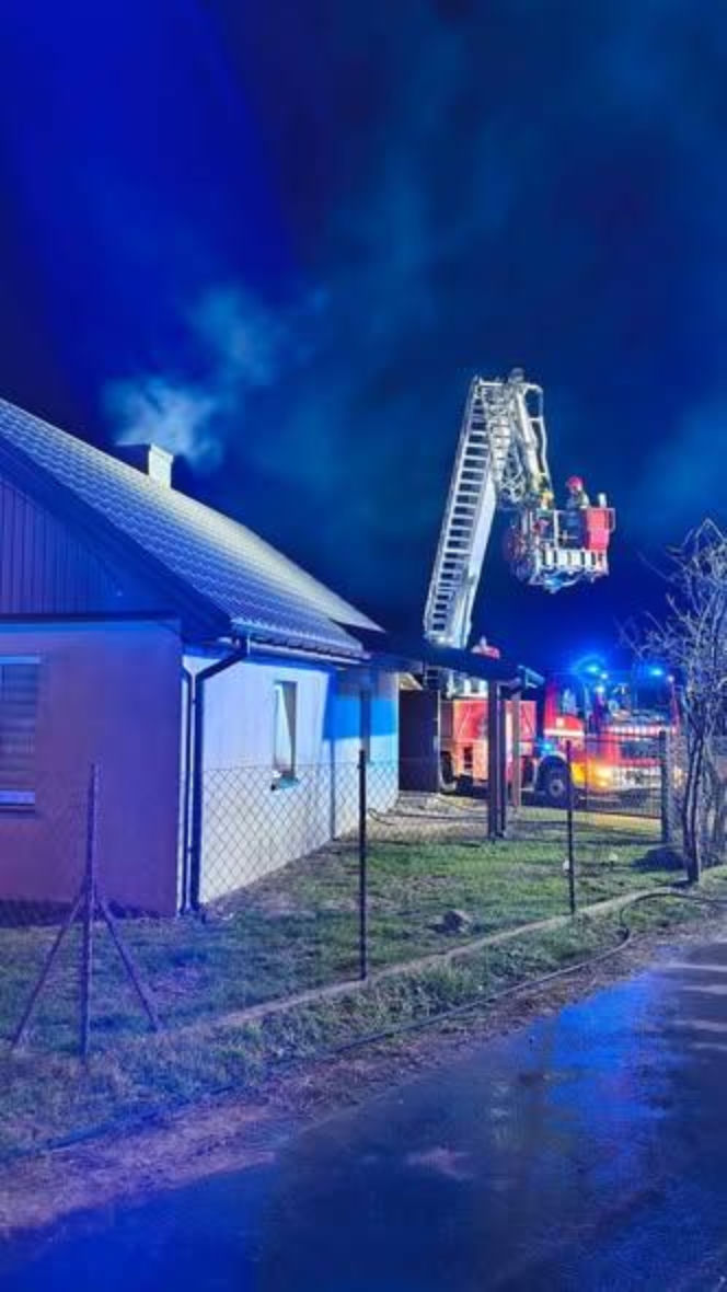 Strażacy z Łukowa i powiatu Łukowskiego mieli w weekend sporo pracy